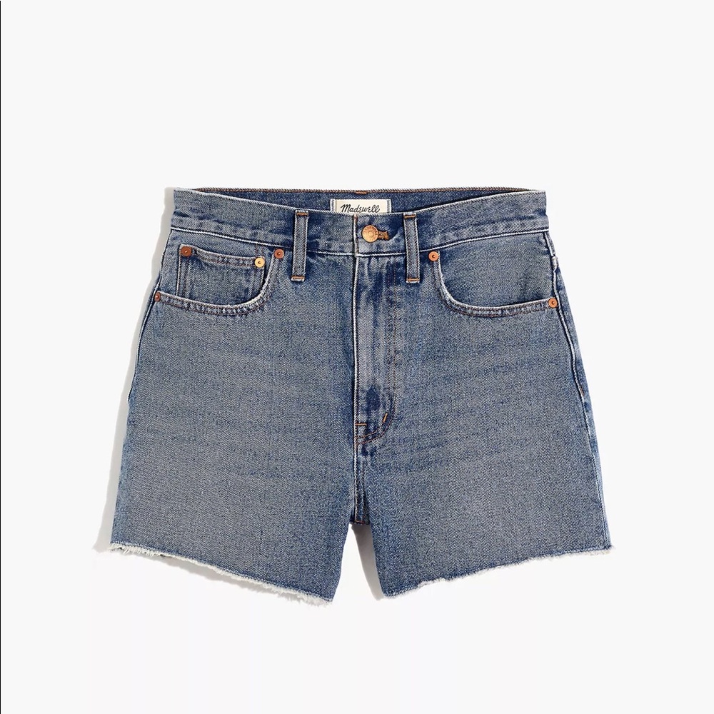 Madewell High Rise Denim Short